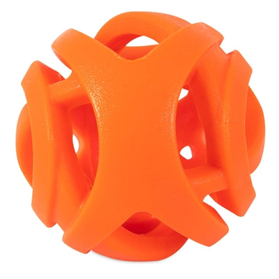 Chuckit ademt rechts, haalt bal oranje op