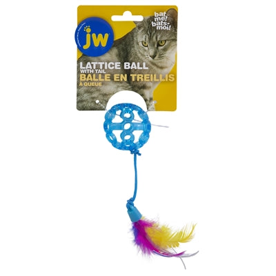 Jw cataction rooster bal met staart