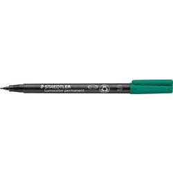 Permanente ohp marker staedtler lumocolor groen 10 stuks