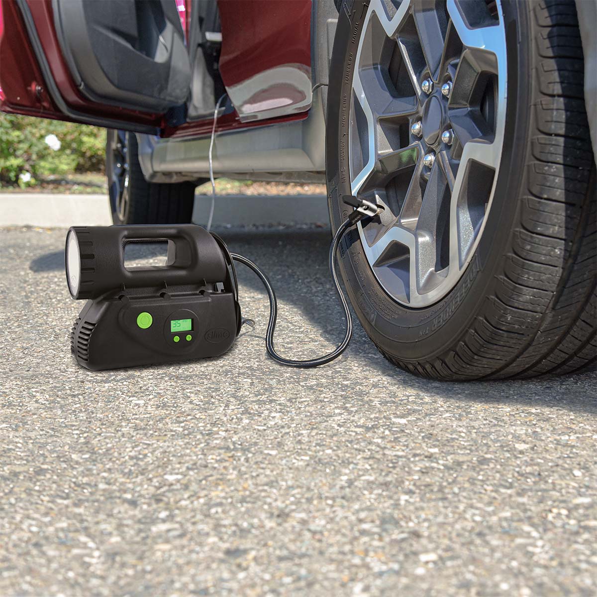 Slime deluxe 12v digitale bandenpomp compressor