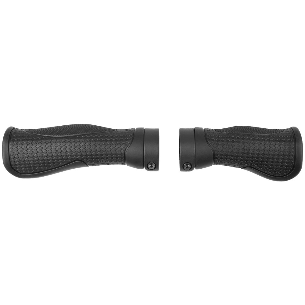 M-wave cloudbase handvatset 95 130mm met schroefbevestiging zwart