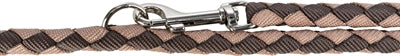 Trixie hondenriem cavo verstelbaar bruin beige