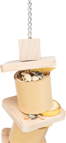 Trixie snackspeelgoed bamboe hout naturel