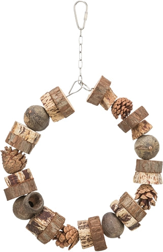 Trixie ringschommel hout dennenappels naturel