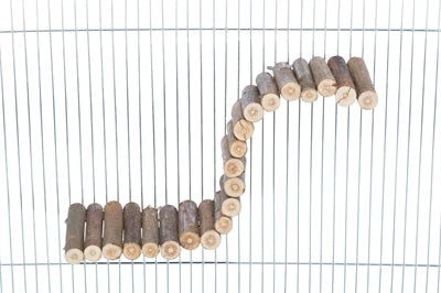 Trixie hangbrug met schroefbevestiging hout naturel voor muizen