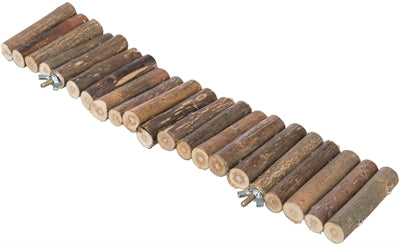 Trixie hangbrug met schroefbevestiging hout naturel voor muizen