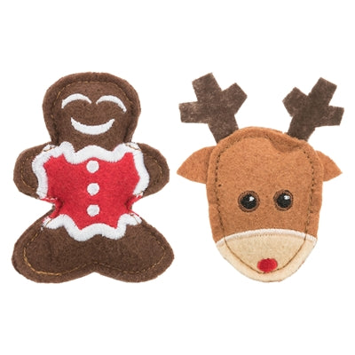 Trixie xmas elanden en peperkoekman vilt