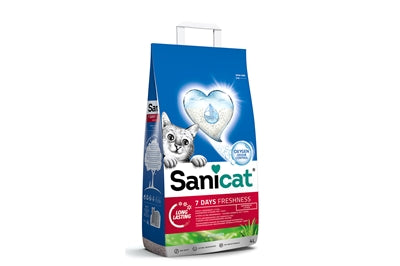Sanicat 7 dagen aloë vera kattenbakvulling