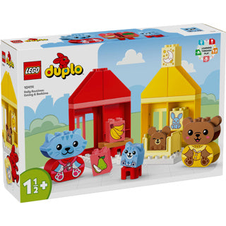 Lego duplo - dagelijkse gewoontes - eten en slapen constructiespeelgoed (10414)