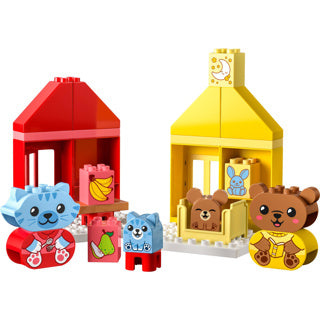 Lego duplo - dagelijkse gewoontes - eten en slapen constructiespeelgoed (10414)