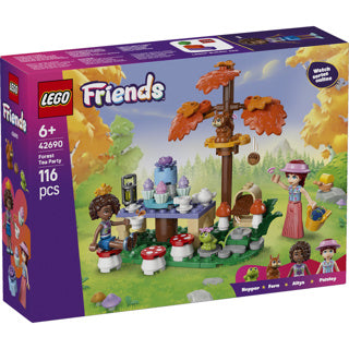 Lego friends theekransje in het bos speelgoed voor kinderen en kinderkamer decoratie 42690