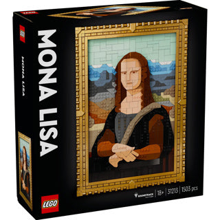 Lego kunst 31213 mona lisa