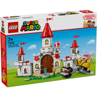 Lego super mario 71435 gevecht met roy bij perzik' kasteel