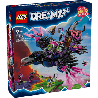 Lego dreamzzz 71478 de middernachtraaf van de neder heks