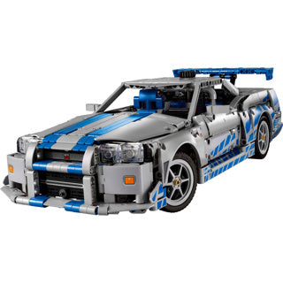 Lego technic 42210 2 fast 2 furious nissan skyline gt-r (r34) auto