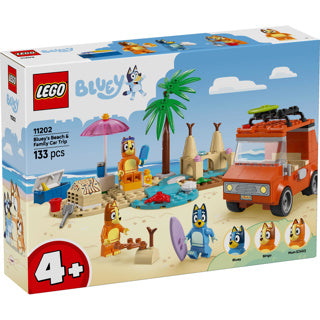 Lego duplo 11202 bluey's autorit naar het strand