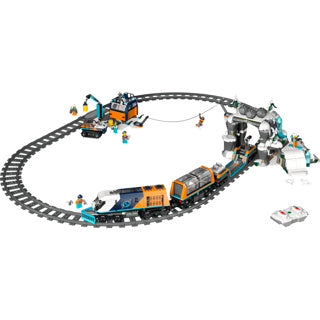 Lego 60470 stadstreinen onderzoekstrein op de noordpool
