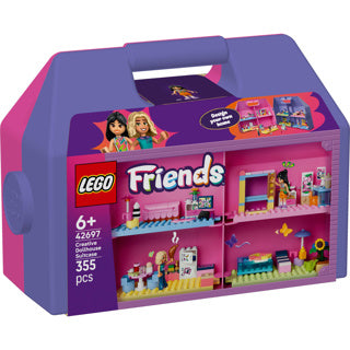 Lego friends creatieve poppenhuiskoffer poppenhuis met poppetjes speelgoed voor kinderen 42697