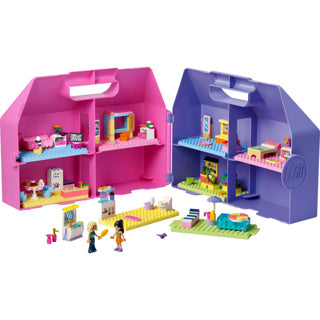 Lego friends creatieve poppenhuiskoffer poppenhuis met poppetjes speelgoed voor kinderen 42697