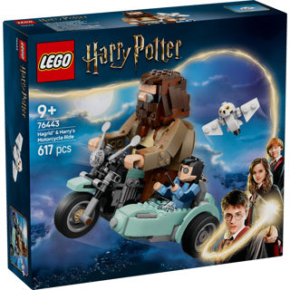 Lego 76443 harry potter hagrid en harry's rit op de motor