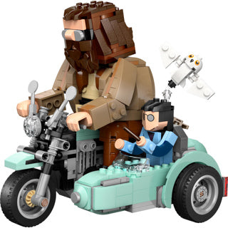 Lego 76443 harry potter hagrid en harry's rit op de motor