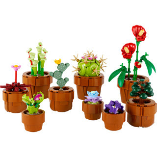 Lego icons 10329 miniplantjes