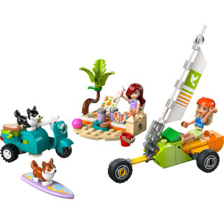 Lego friends 42641 surf- en scooterplezier met de honden