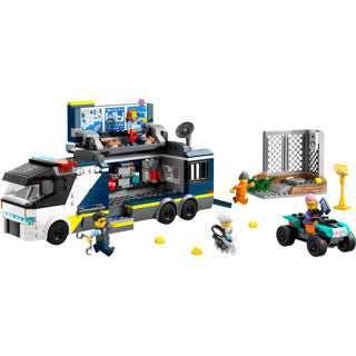 Lego 60418 city politielaboratorium in truck | 2 stuks