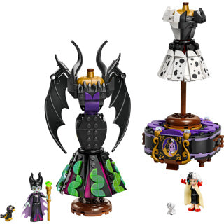 Lego disney 43262 de jurken van maleficent en cruella de vil