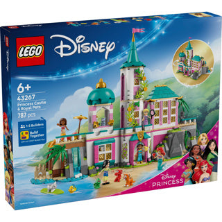 Disney lego 43267 prinses prinsessenkasteel en koninklijke huisdieren