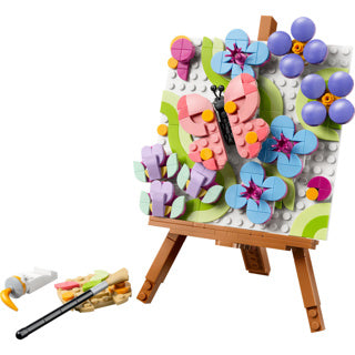 Lego creator 3in1 bloemenschilderij bloemen speelgoed voor kinderen en kinderkamer decoratie 31390