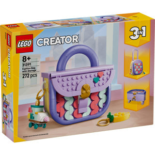 Lego creator 31391 stijlvolle tas met opbergruimte
