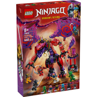 Lego 71832 ninjago bliksem en draak van chaos