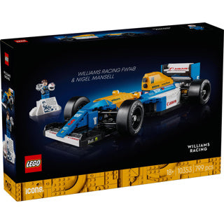 Lego-iconen 10353 Williams Racing FW14B en Nigel Mansell