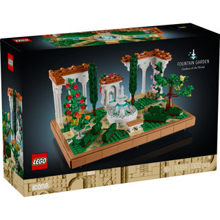 Lego iconen 10359 tuin met fontein