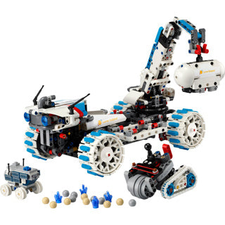 Lego technic 42211 lunar outpost maanrover ruimtevoertuig