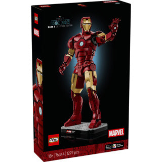 Lego marvel iron man mark 3 – verzameleditie - 76344