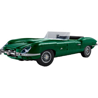 Lego icons jaguar e-type - klassieke sportwagen auto - 11381