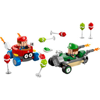 Lego super mario 72034 mario kart baby mario vs. baby luigi