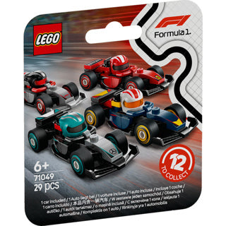 Lego 71049 minifiguren F1® raceauto's