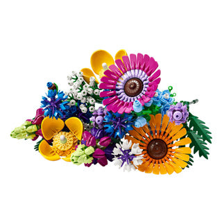 Lego icons wilde bloemen boeket bouwset voor volwassenen, botanical collection - 10313