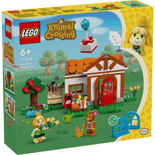 Lego 77049 animal crossing isabelle op visite