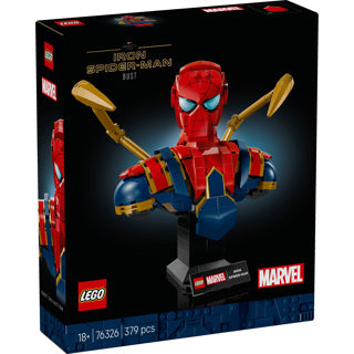 Lego super heroes 76326 iron spider-man buste