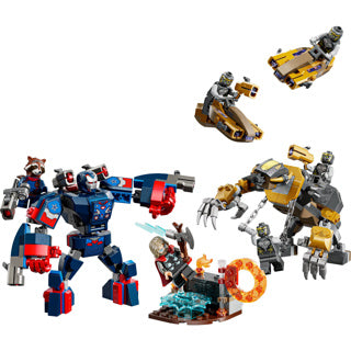 Lego super heroes marvel 76322 avengers endgame thor vs. chitauri
