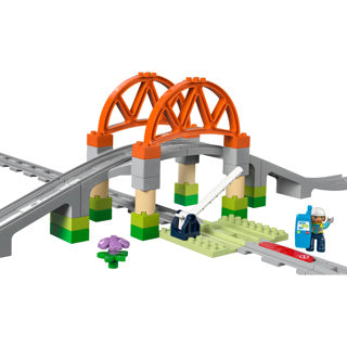 Lego duplo town 10426 treinbrug en rails uitbreidingsset