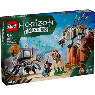 Lego horizon 77037 aloy en varl vs. shell-walker en zaagtand