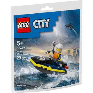 Lego city - politiewaterscooter constructiespeelgoed (30693)