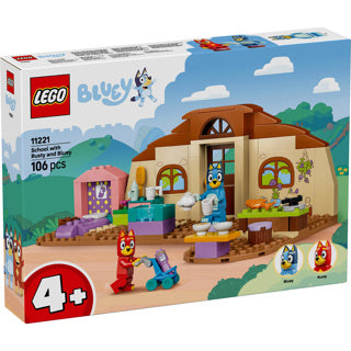 Lego bluey 11221 school met rusty en bluey