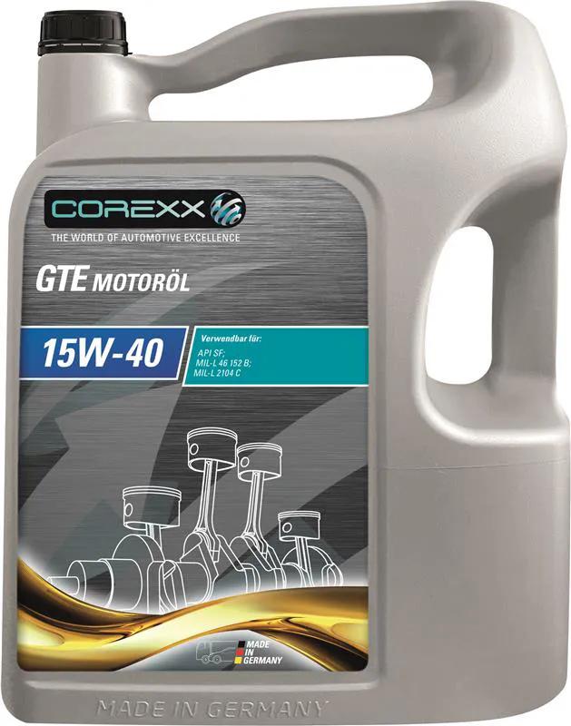 Corexx motoroil 15w-40 5 l gte