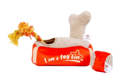 Fofos Verstoppertje met bot flostouw bal